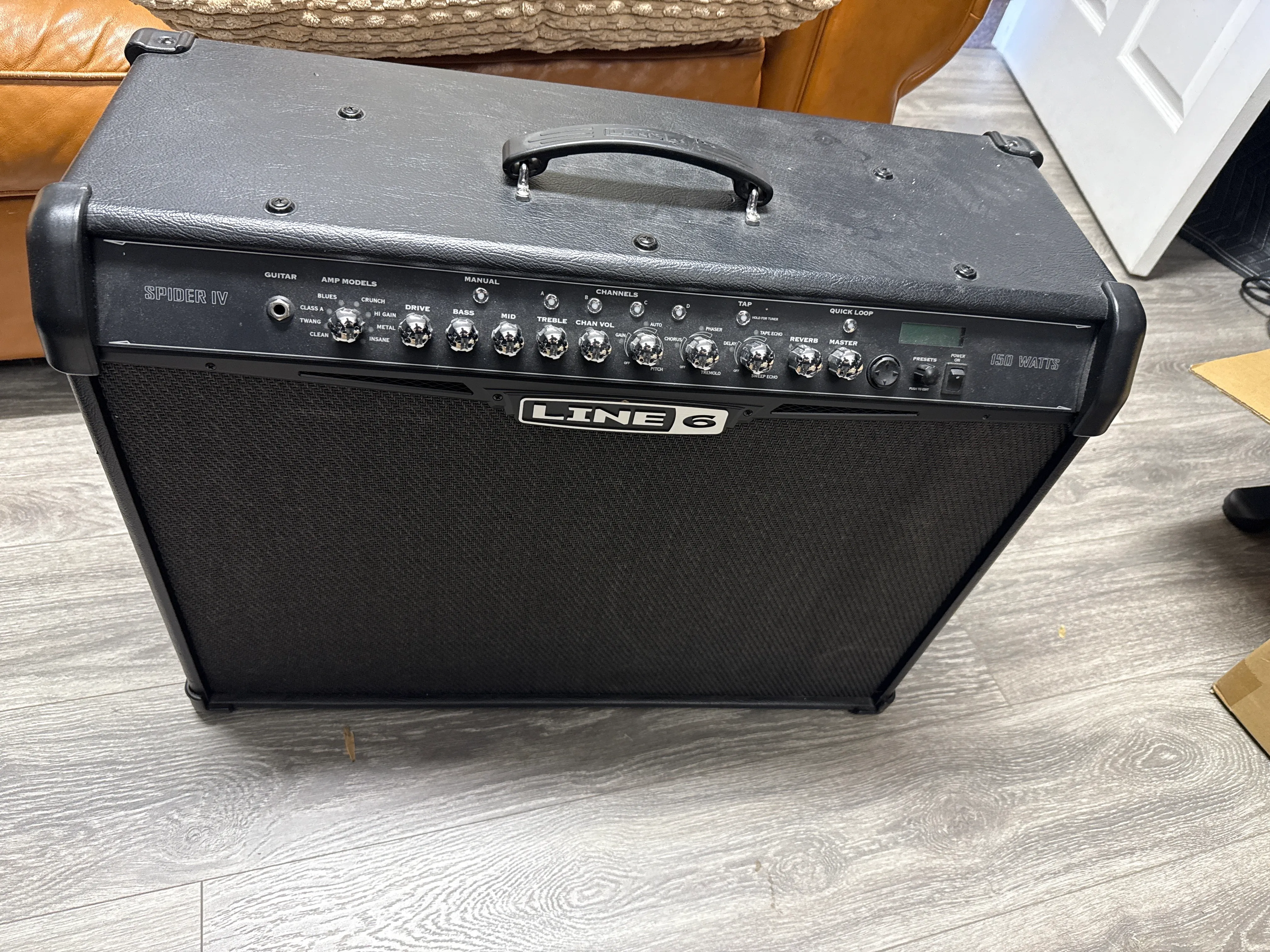 Line 6 Spider IV 150 2x12 150W Digital Modeling Guitar Combo Amp